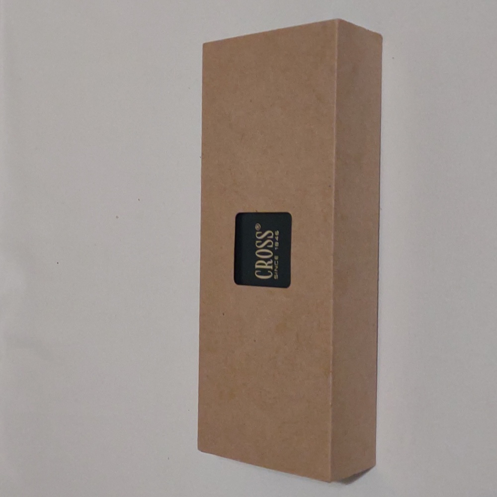 Cross pen silver chrome with black tip